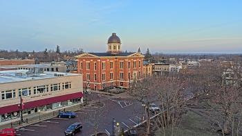 Weather camera view of City of Woodstock.