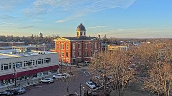Weather camera view of City of Woodstock.