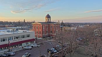Weather camera view of City of Woodstock.