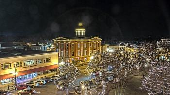 Weather camera view of City of Woodstock.