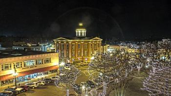 Weather camera view of City of Woodstock.