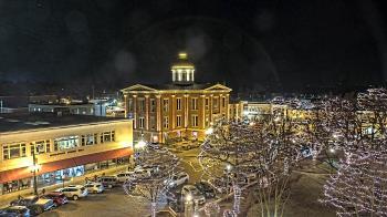 Weather camera view of City of Woodstock.