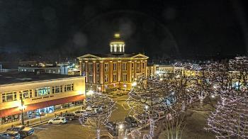 Weather camera view of City of Woodstock.