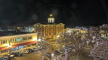 Weather camera view of City of Woodstock.