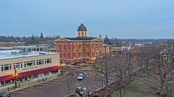 Weather camera view of City of Woodstock.