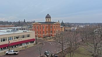Weather camera view of City of Woodstock.