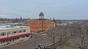 Weather camera view of City of Woodstock.