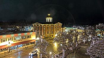 Weather camera view of City of Woodstock.