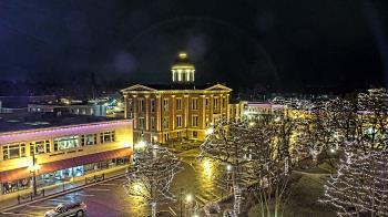 Weather camera view of City of Woodstock.