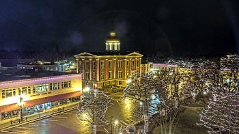 Weather camera view of City of Woodstock.