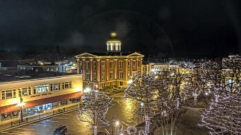 Weather camera view of City of Woodstock.