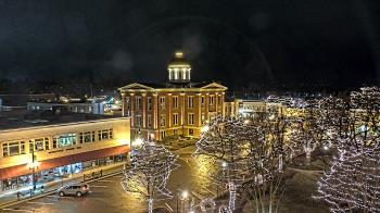 Weather camera view of City of Woodstock.