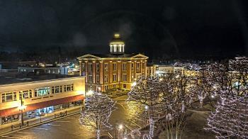 Weather camera view of City of Woodstock.