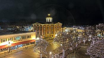 Weather camera view of City of Woodstock.