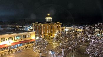 Weather camera view of City of Woodstock.
