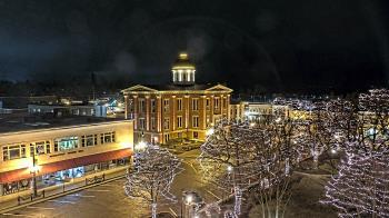 Weather camera view of City of Woodstock.
