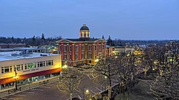 Weather camera view of City of Woodstock.