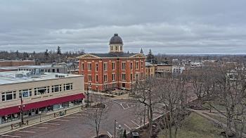 Weather camera view of City of Woodstock.