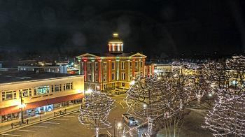 Weather camera view of City of Woodstock.