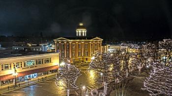 Weather camera view of City of Woodstock.