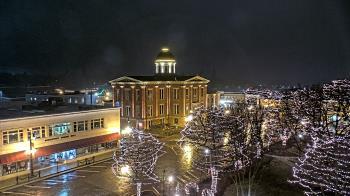 Weather camera view of City of Woodstock.