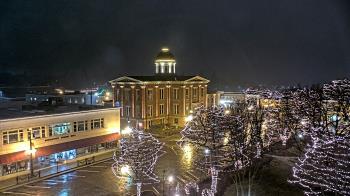 Weather camera view of City of Woodstock.