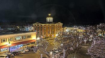 Weather camera view of City of Woodstock.
