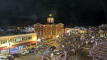 Weather camera view of City of Woodstock.