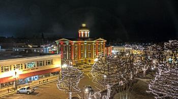 Weather camera view of City of Woodstock.