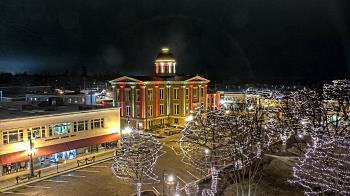 Weather camera view of City of Woodstock.