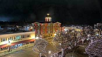 Weather camera view of City of Woodstock.