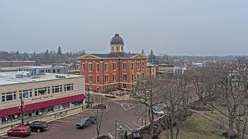 Weather camera view of City of Woodstock.