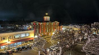 Weather camera view of City of Woodstock.