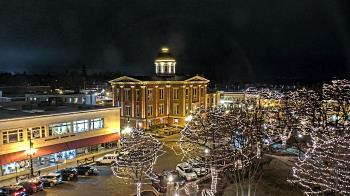 Weather camera view of City of Woodstock.