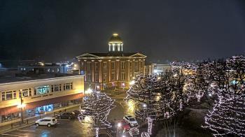 Weather camera view of City of Woodstock.