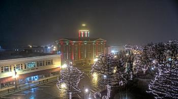 Weather camera view of City of Woodstock.