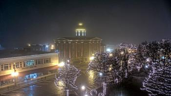 Weather camera view of City of Woodstock.