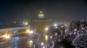 Weather camera view of City of Woodstock.