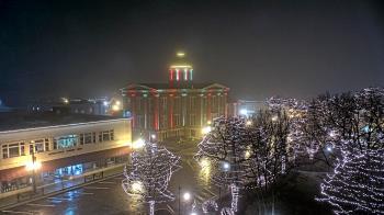 Weather camera view of City of Woodstock.