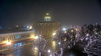 Weather camera view of City of Woodstock.