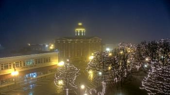 Weather camera view of City of Woodstock.