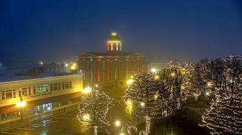 Weather camera view of City of Woodstock.