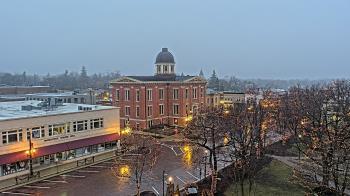 Weather camera view of City of Woodstock.