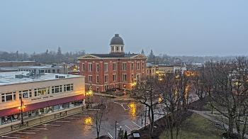 Weather camera view of City of Woodstock.