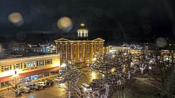 Weather camera view of City of Woodstock.