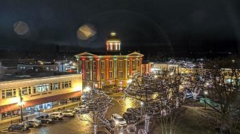 Weather camera view of City of Woodstock.