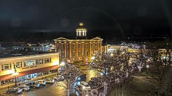 Weather camera view of City of Woodstock.