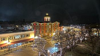 Weather camera view of City of Woodstock.