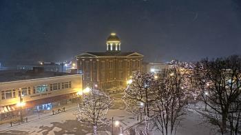 Weather camera view of City of Woodstock.