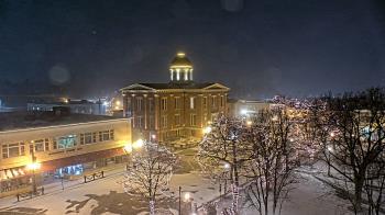 Weather camera view of City of Woodstock.